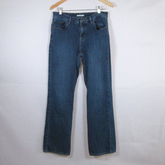 Levi's Womens Classic Boot Blu Jeans Sz 12  79% Cotton 19% Polyester 2% … - Picture 1 of 10